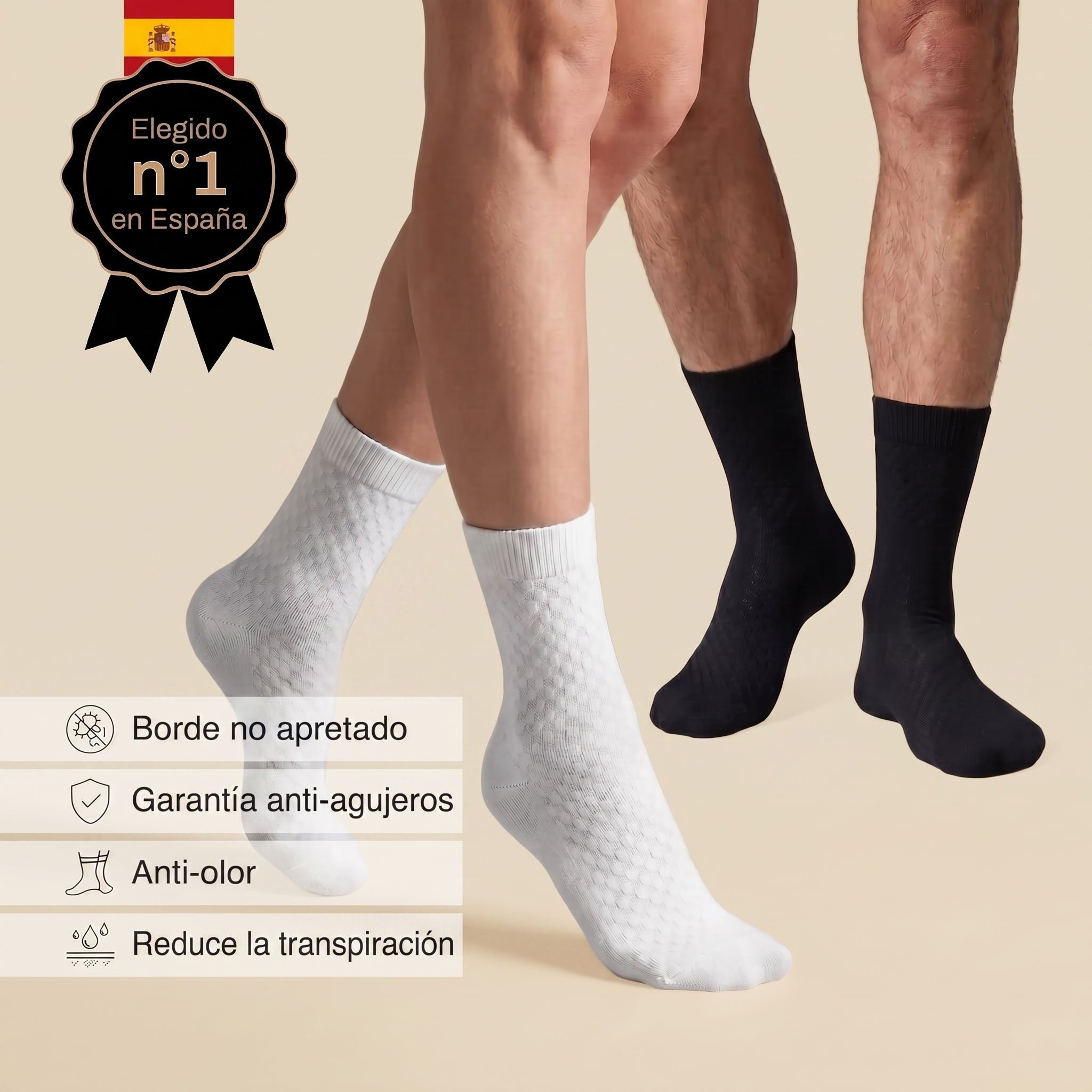 CALCETINES LARGOS AERRO DE FIBRA DE BAMBÚ PREMIUM