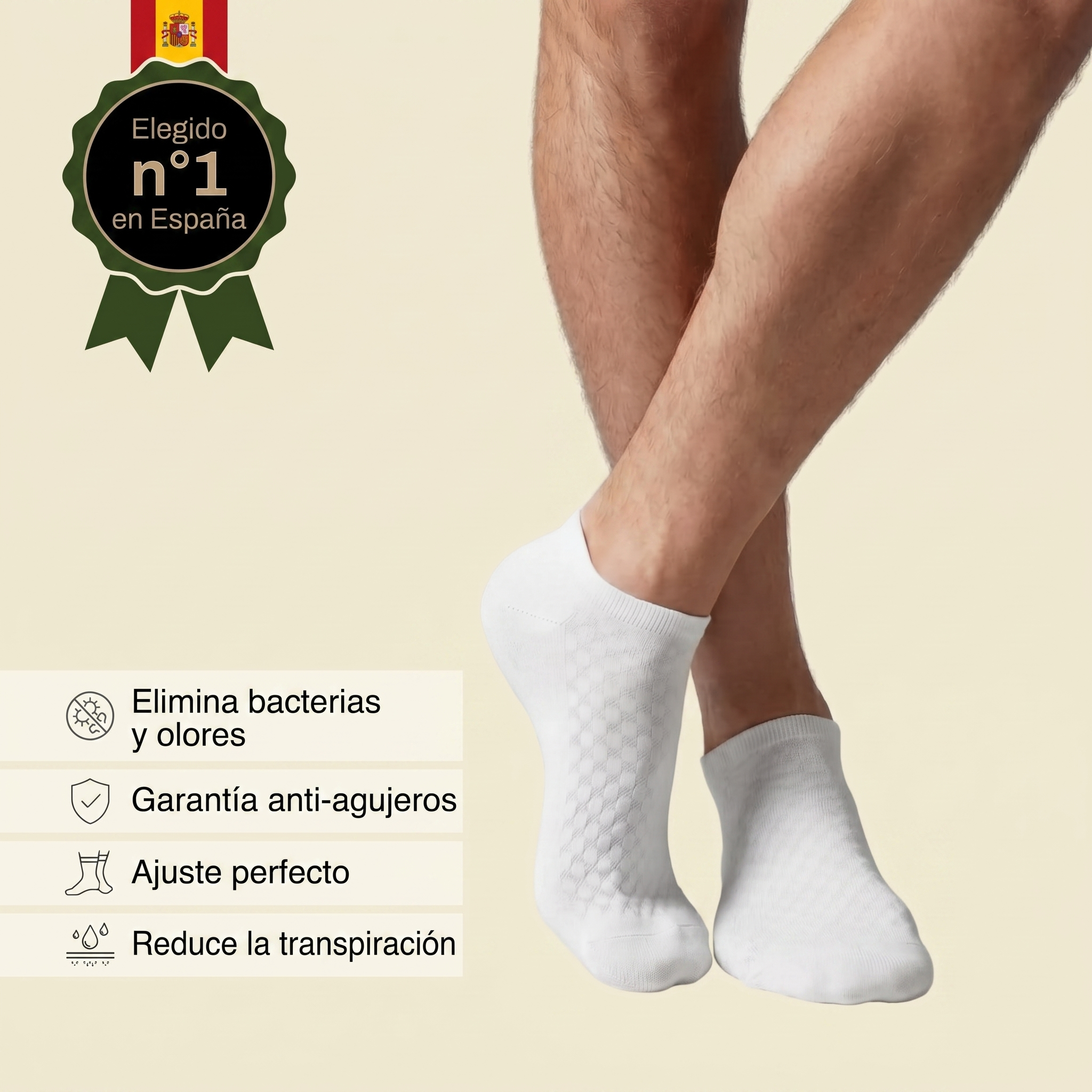 CALCETINES CORTOS AERRO DE FIBRA DE BAMBÚ PREMIUM